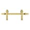 National Hardware National Hardware Designer 72 in. L Brushed Gold Steel Barn Door Hanger Kit 1 pc N700-006 - alternate 9